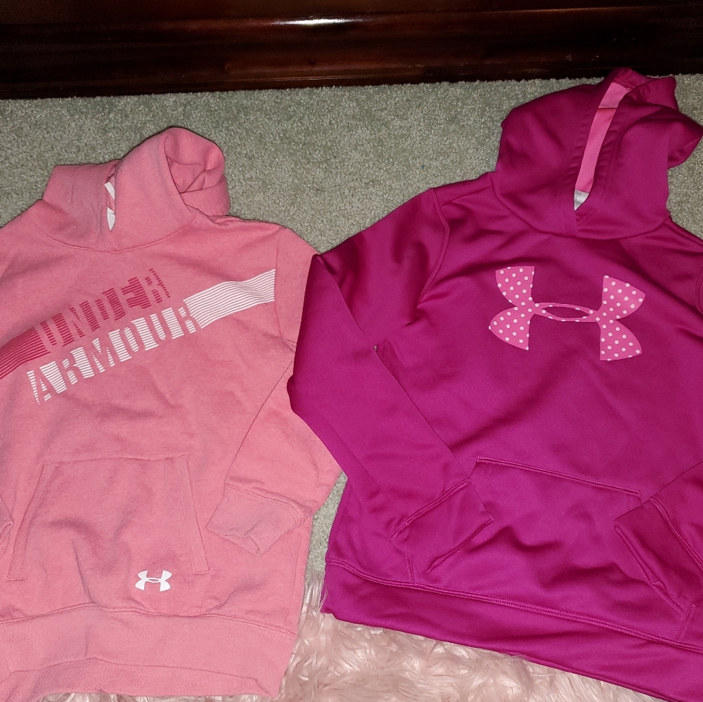Youth kids under Armour hoodies